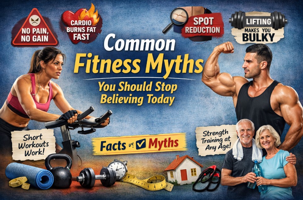 Fitness Myths You Should Stop Believing Today