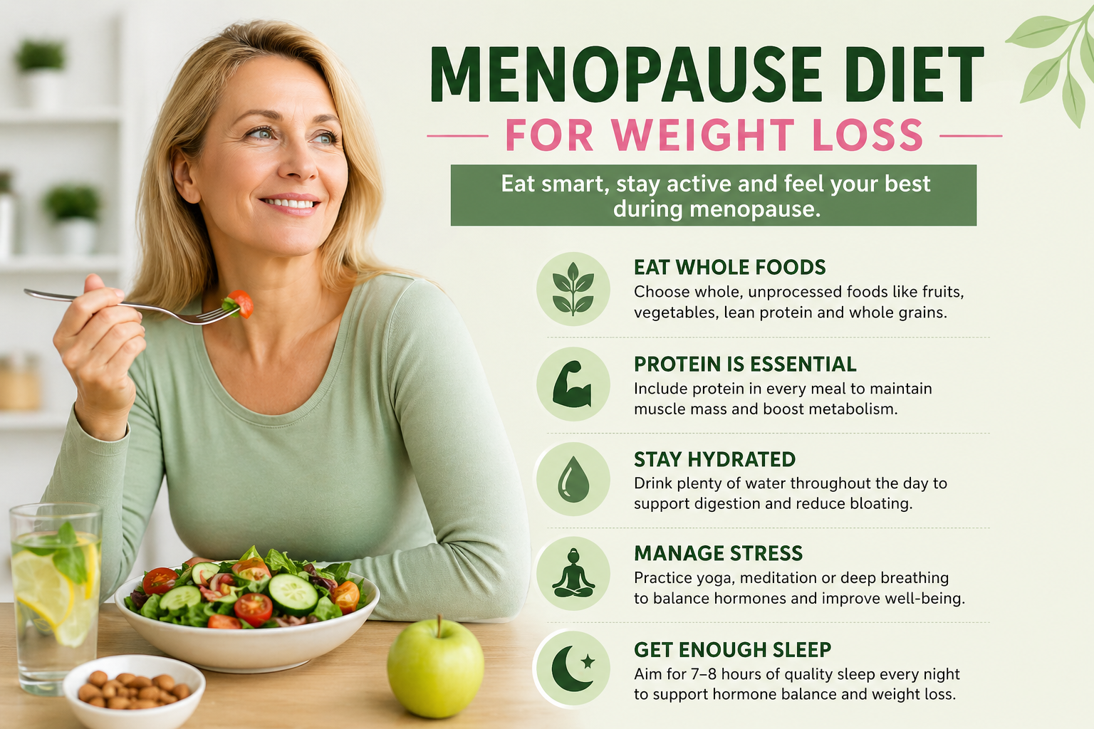 menopause diet 5 day plan for weight loss