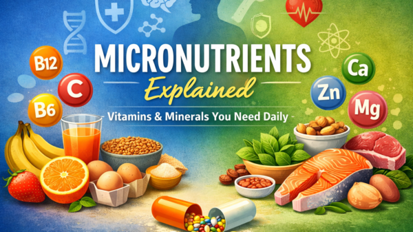 micronutrients explained vitamins and minerals chart