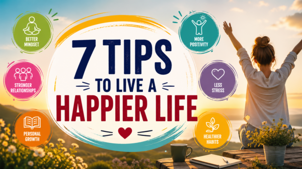 tips to live a happier life