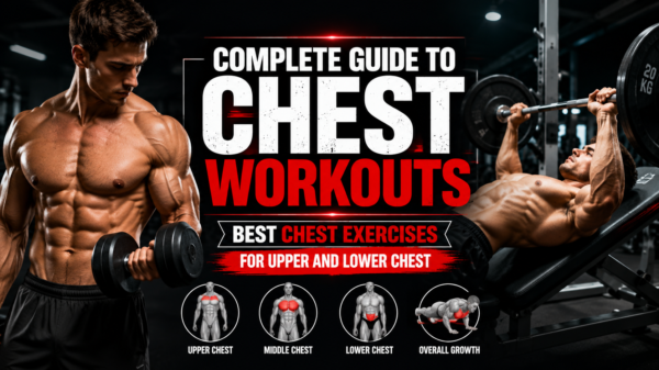 Best chesst workouts for upper and lower chest muscle growth