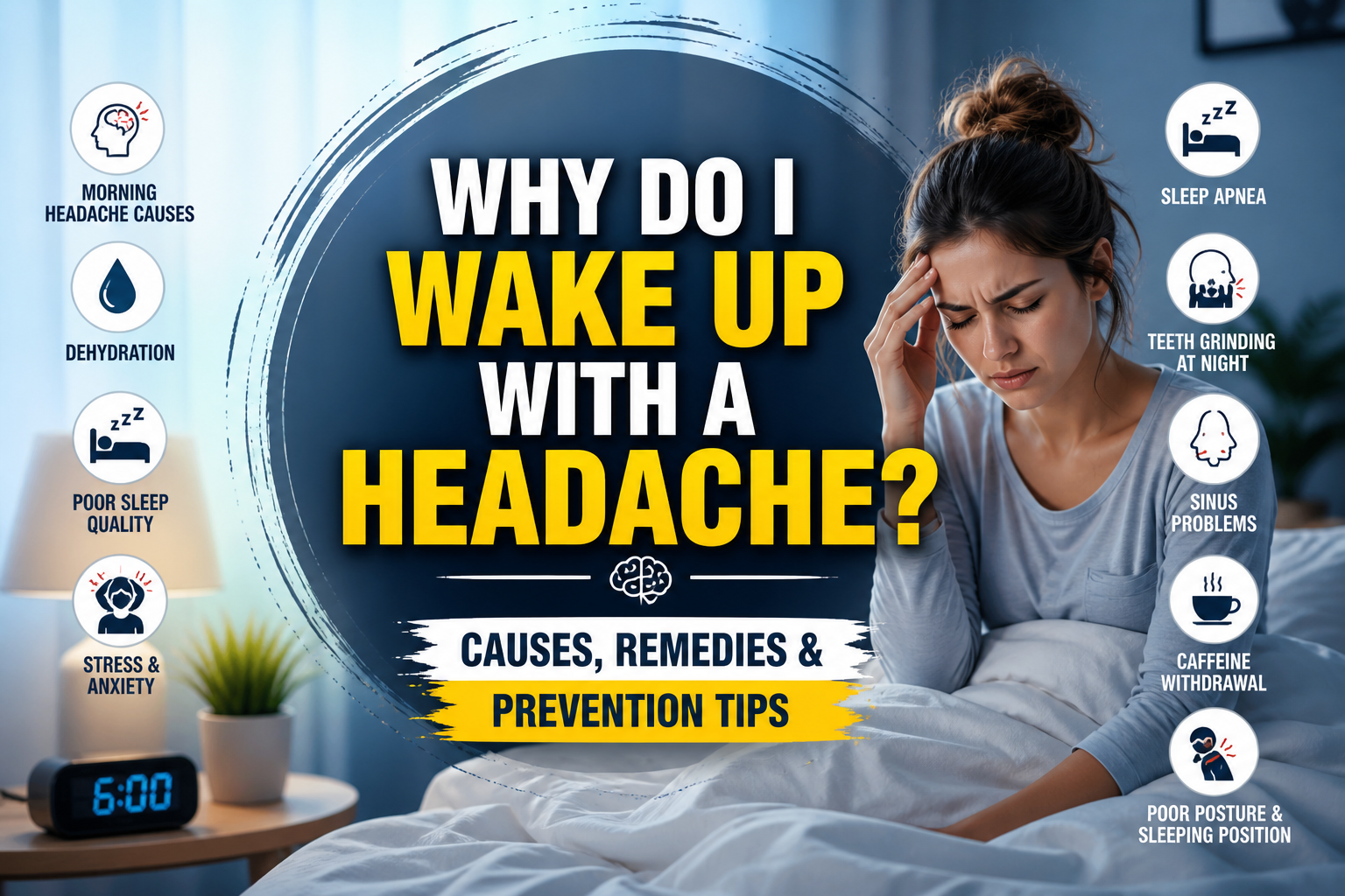 sleep apnea causing morning headache
