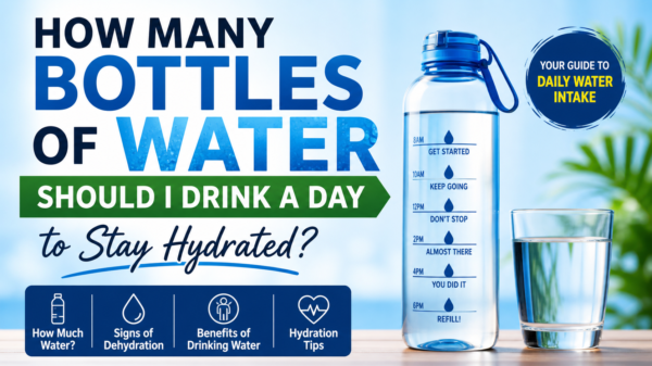 how much water should you drink a day in bottles and liters
