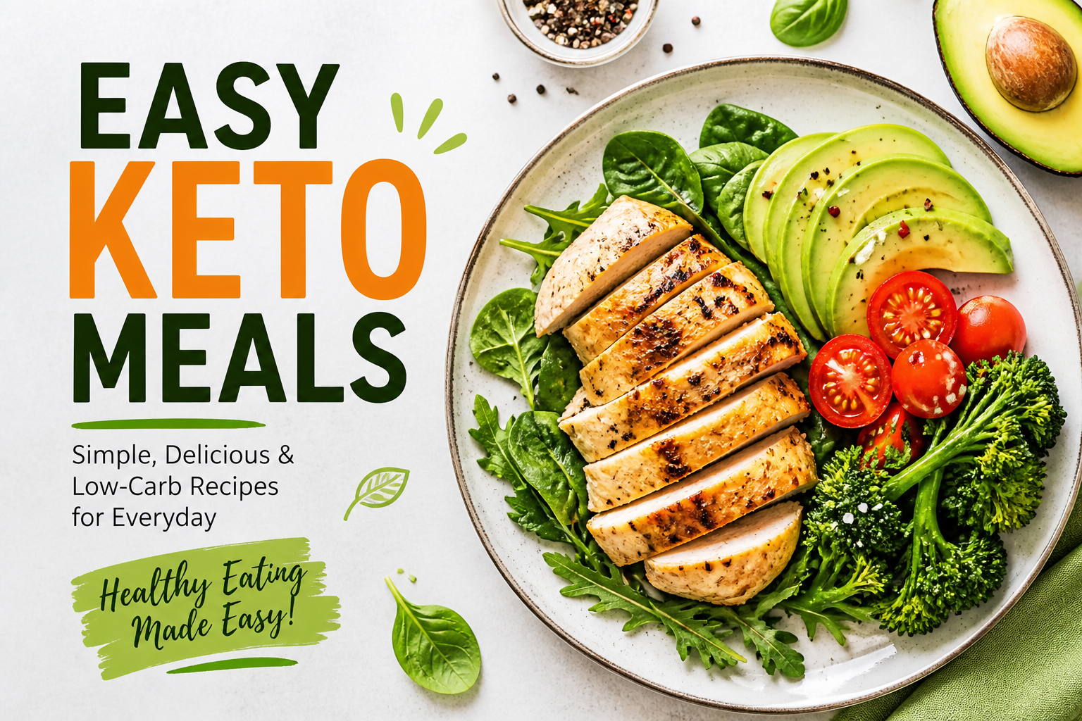 easy keto meals for beginners simple healthy low carb food