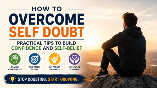 how to stop negative thinking and self doubt