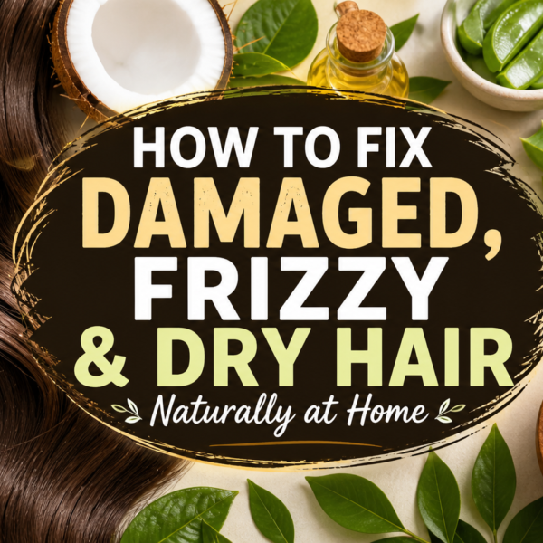 Damaged Hair Treatment: Repair Dry & Frizzy Hair Fast