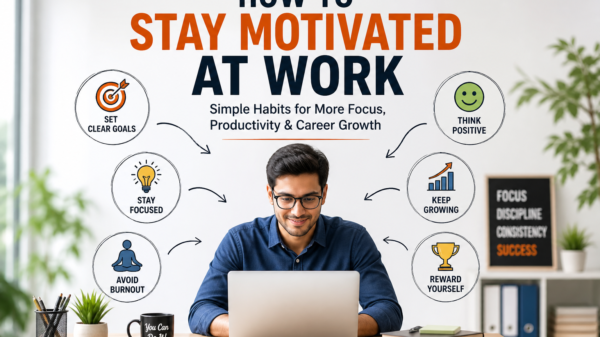 setting daily goals to stay motivated at work and improve productivity